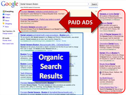 Dental Marketing Search Engine Results