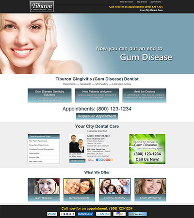 Dental Website Designs - Sample 25