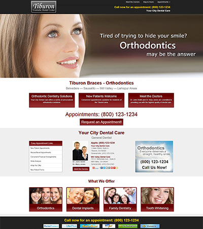 Dental Website Designs - Sample 24